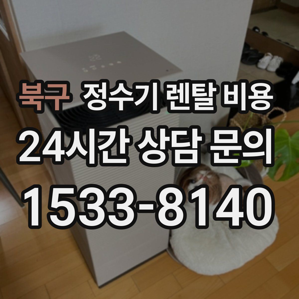 북구 정수기 렌탈 비용