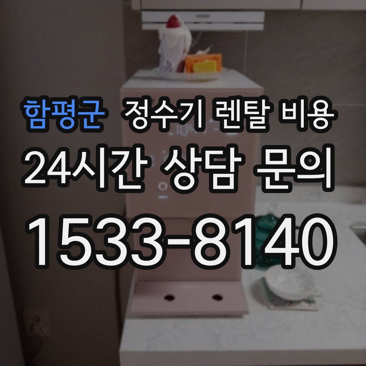 함평군 정수기 렌탈 비용 합리적인 소비를 위한 기준 정리