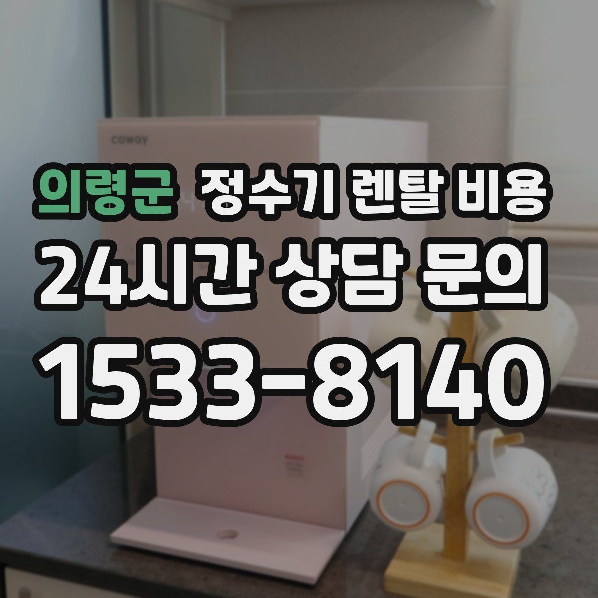 의령군 정수기 렌탈 비용 설치 방식별 차이 정리