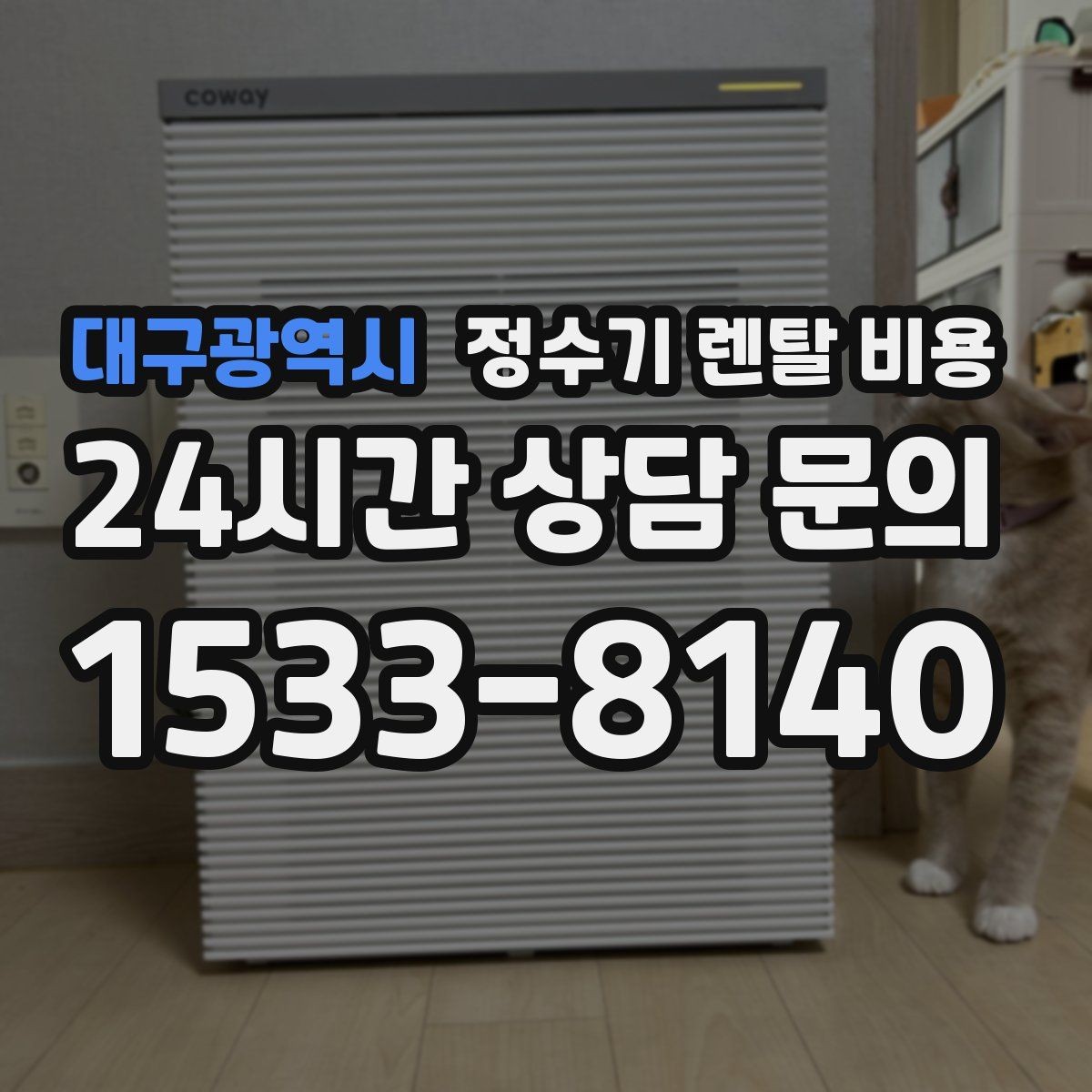 대구광역시 정수기 렌탈 비용 위생 관리가 쉬운 제품 특징
