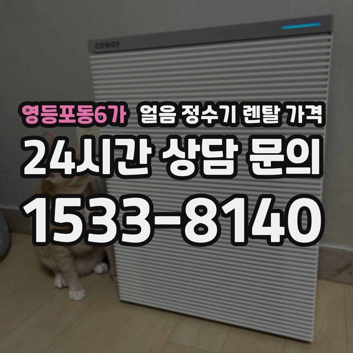 영등포동6가 얼음 정수기 렌탈 가격 살균 기능 중요성 정리