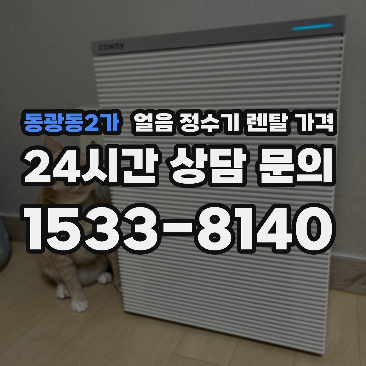 동광동2가 얼음 정수기 렌탈 가격