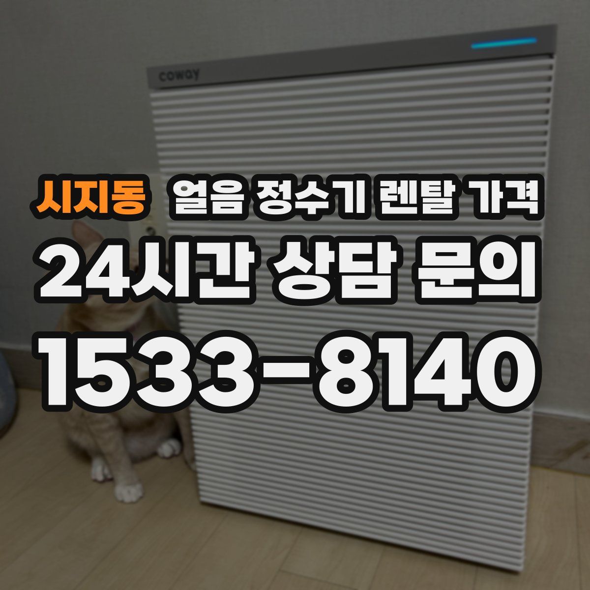 시지동 얼음 정수기 렌탈 가격