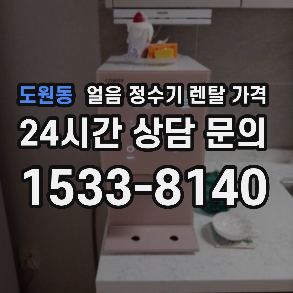 도원동 얼음 정수기 렌탈 가격 기능별 가격 차이를 이해하는 방법
