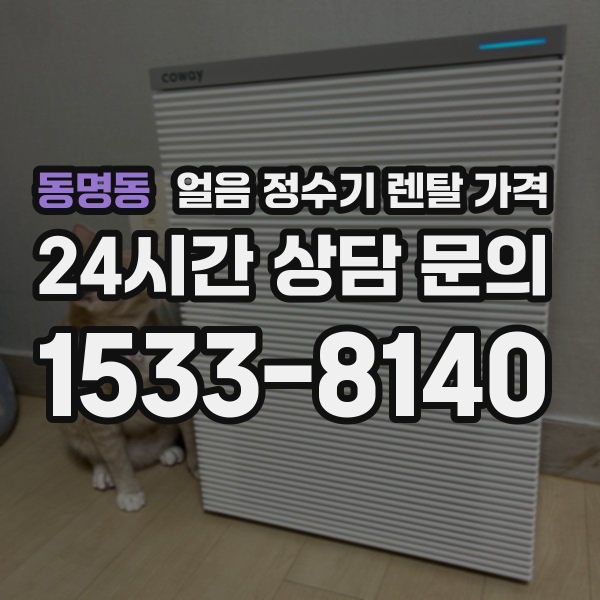 동명동 얼음 정수기 렌탈 가격 얼음 생성 방식에 따른 차이