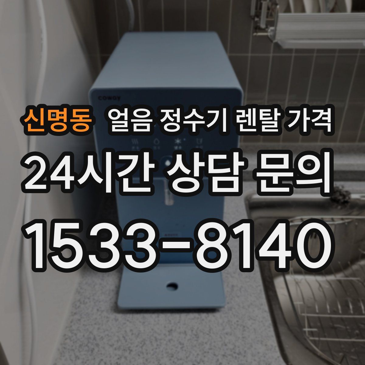 신명동 얼음 정수기 렌탈 가격