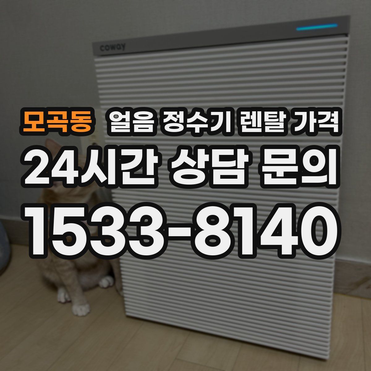 모곡동 얼음 정수기 렌탈 가격