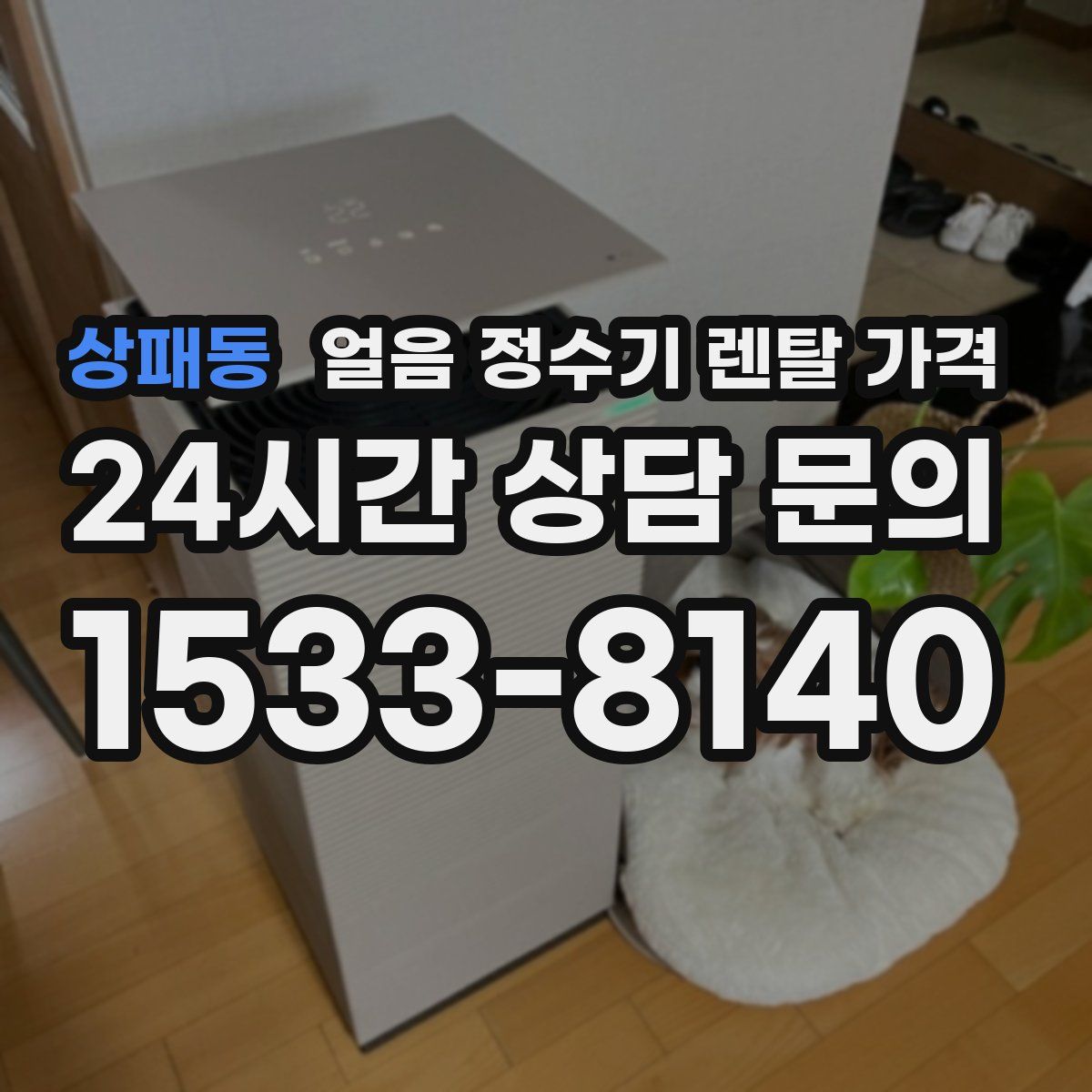 상패동 얼음 정수기 렌탈 가격