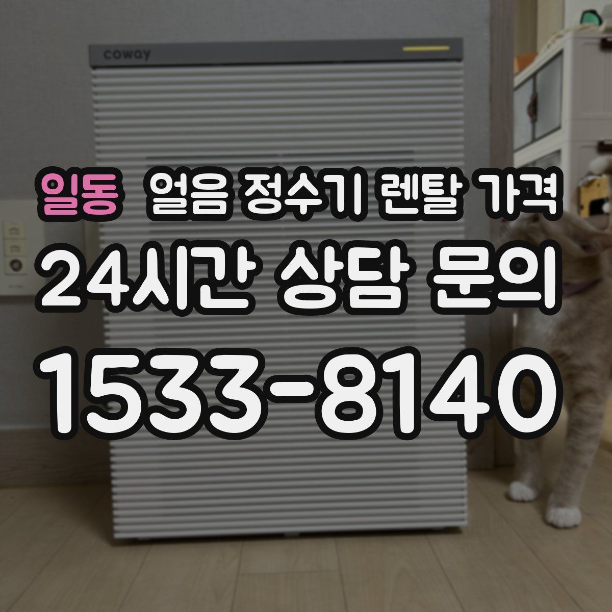 일동 얼음 정수기 렌탈 가격