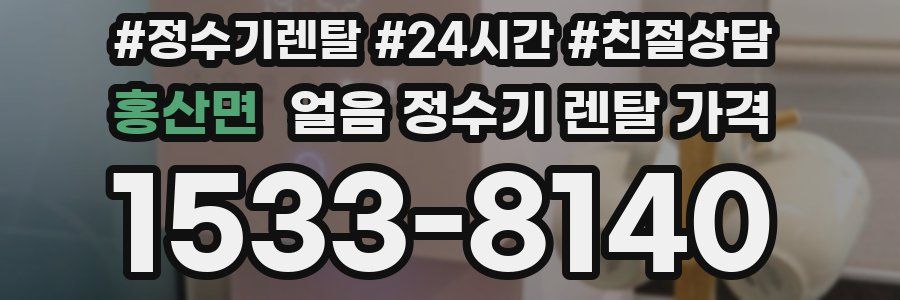 홍산면 얼음 정수기 렌탈 가격