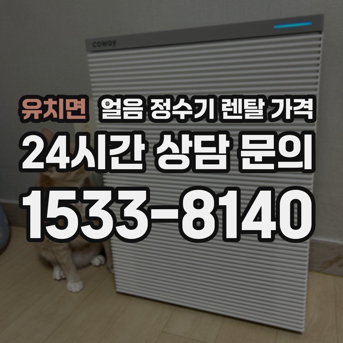 유치면 얼음 정수기 렌탈 가격