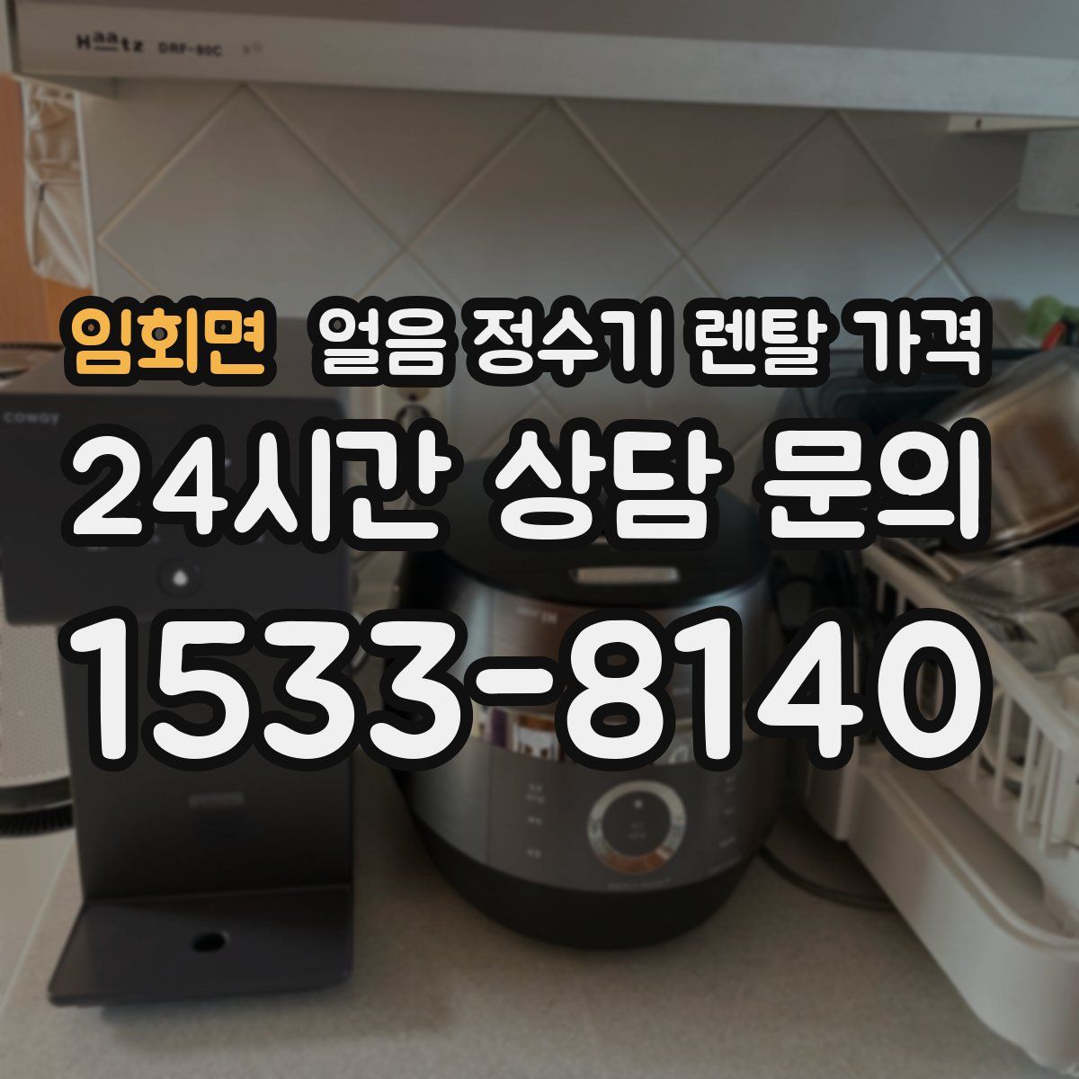 임회면 얼음 정수기 렌탈 가격