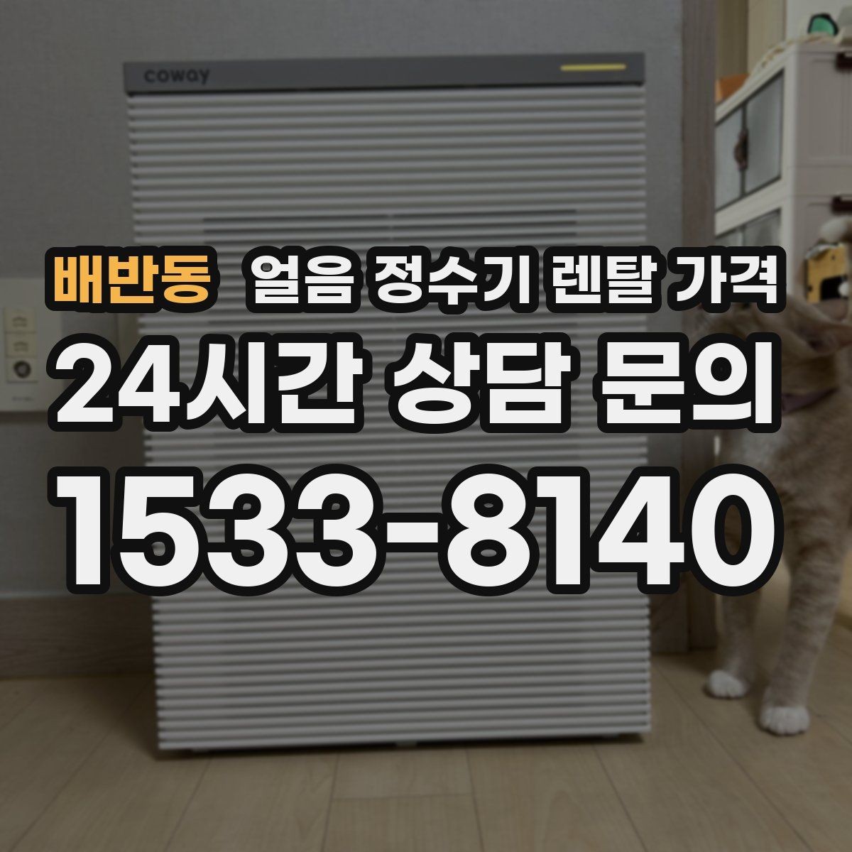 배반동 얼음 정수기 렌탈 가격 꼭 필요한 정보만 정리해보기