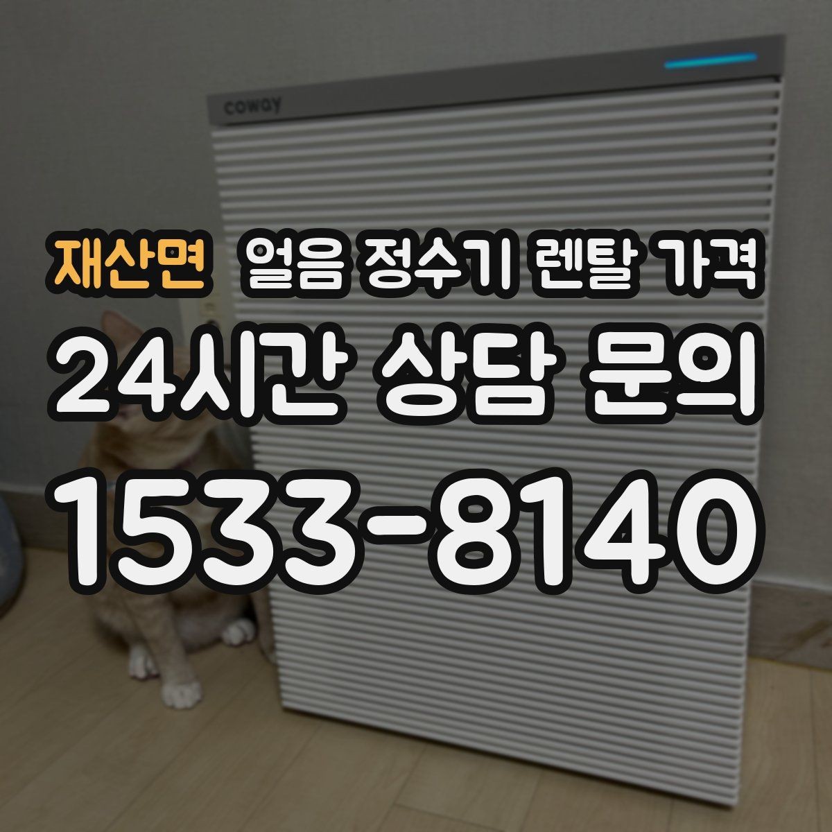 재산면 얼음 정수기 렌탈 가격 업소용과 가정용 차이 정리