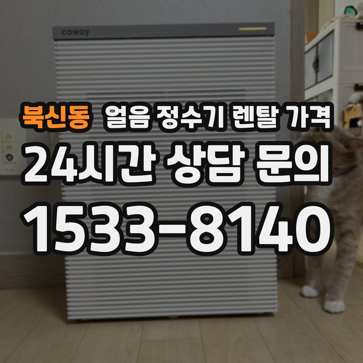 북신동 얼음 정수기 렌탈 가격