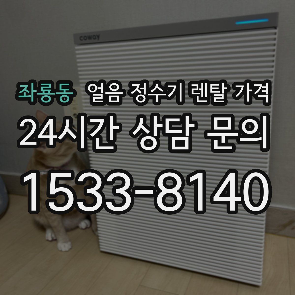 좌룡동 얼음 정수기 렌탈 가격 얼음 생성 속도가 중요한 이유