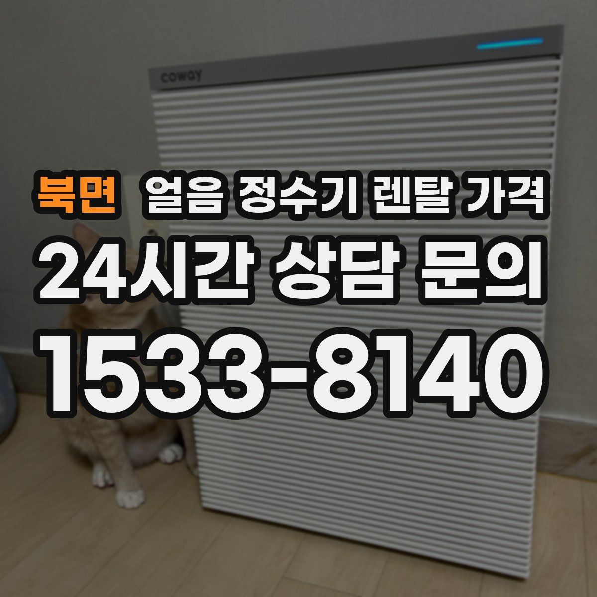 북면 얼음 정수기 렌탈 가격