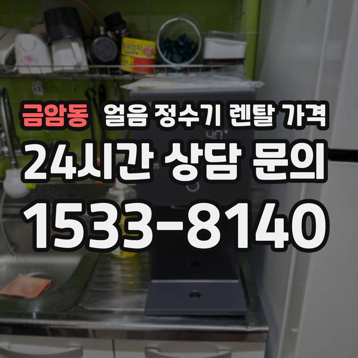 금암동 얼음 정수기 렌탈 가격 저수조형 선택이 필요한 경우