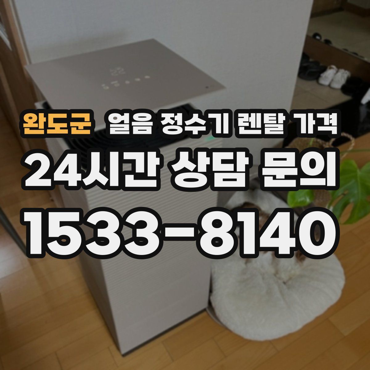 완도군 얼음 정수기 렌탈 가격