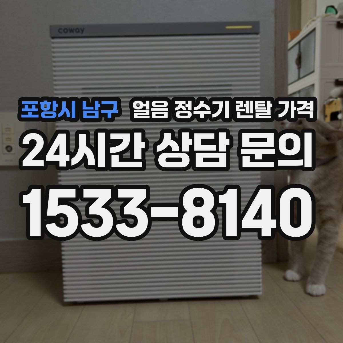 포항시 남구 얼음 정수기 렌탈 가격 얼음 크기 조절 기능 필요할까