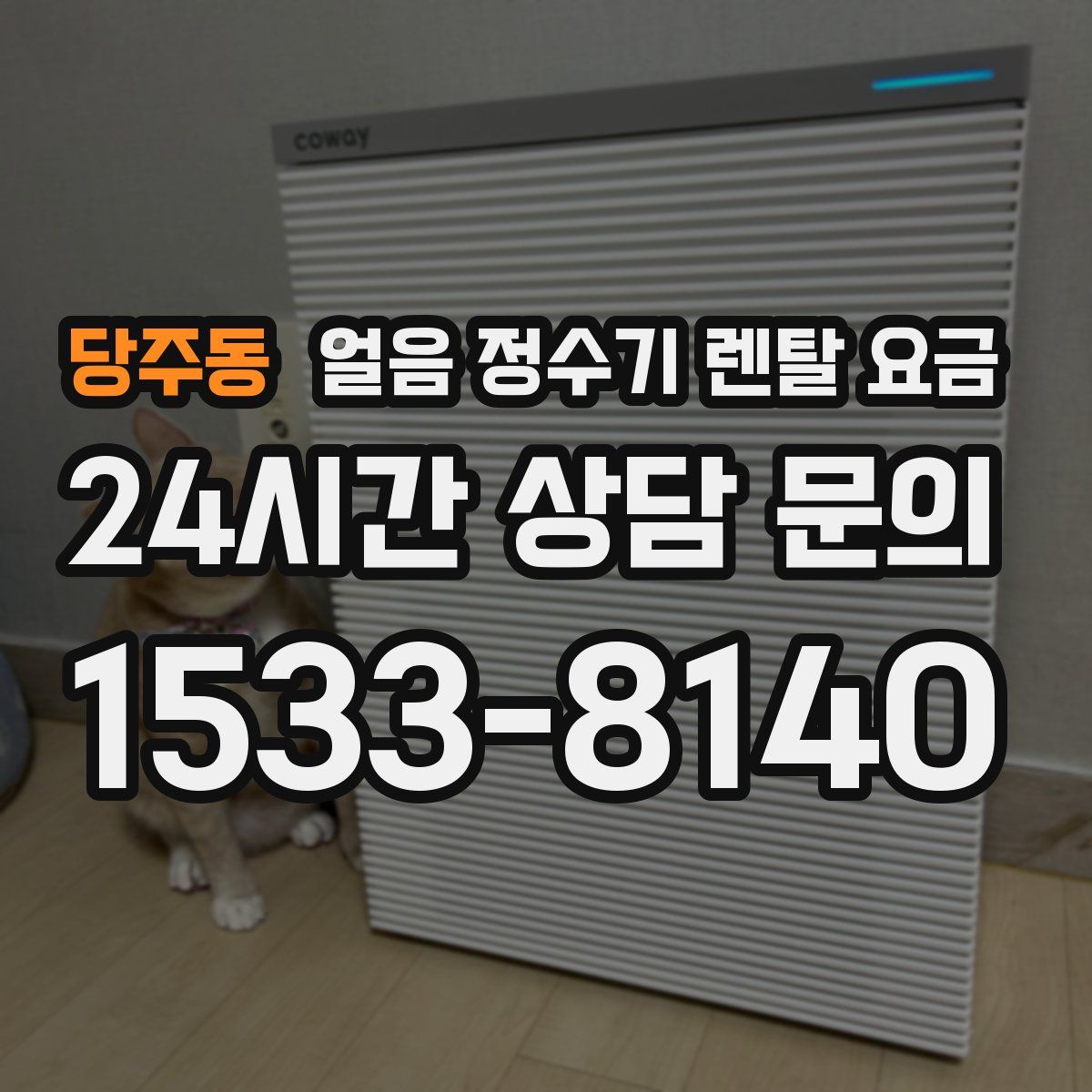 당주동 얼음 정수기 렌탈 요금