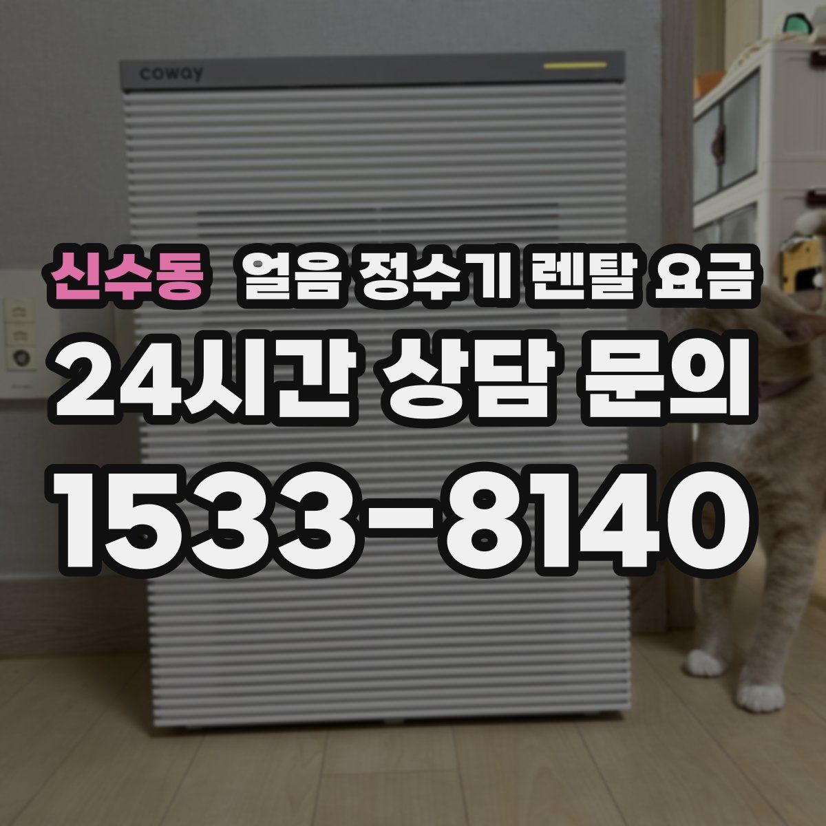 신수동 얼음 정수기 렌탈 요금