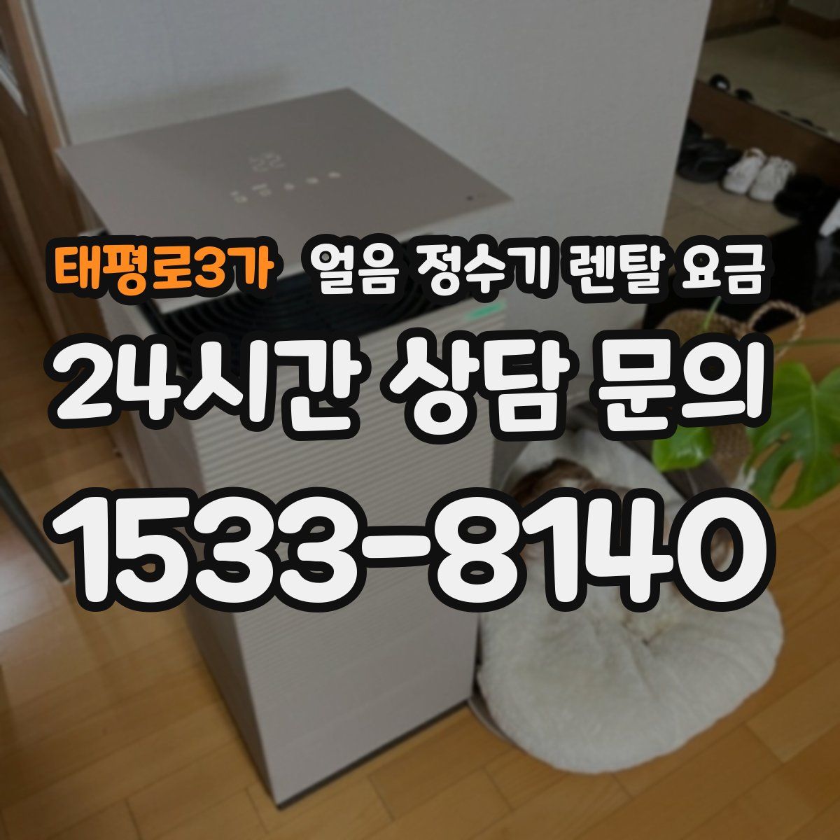 태평로3가 얼음 정수기 렌탈 요금