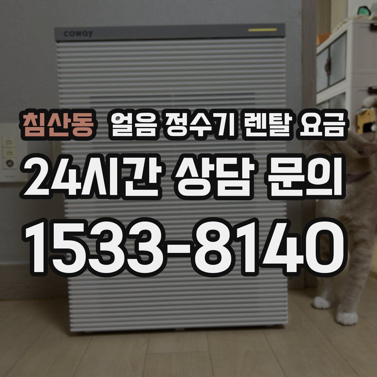침산동 얼음 정수기 렌탈 요금