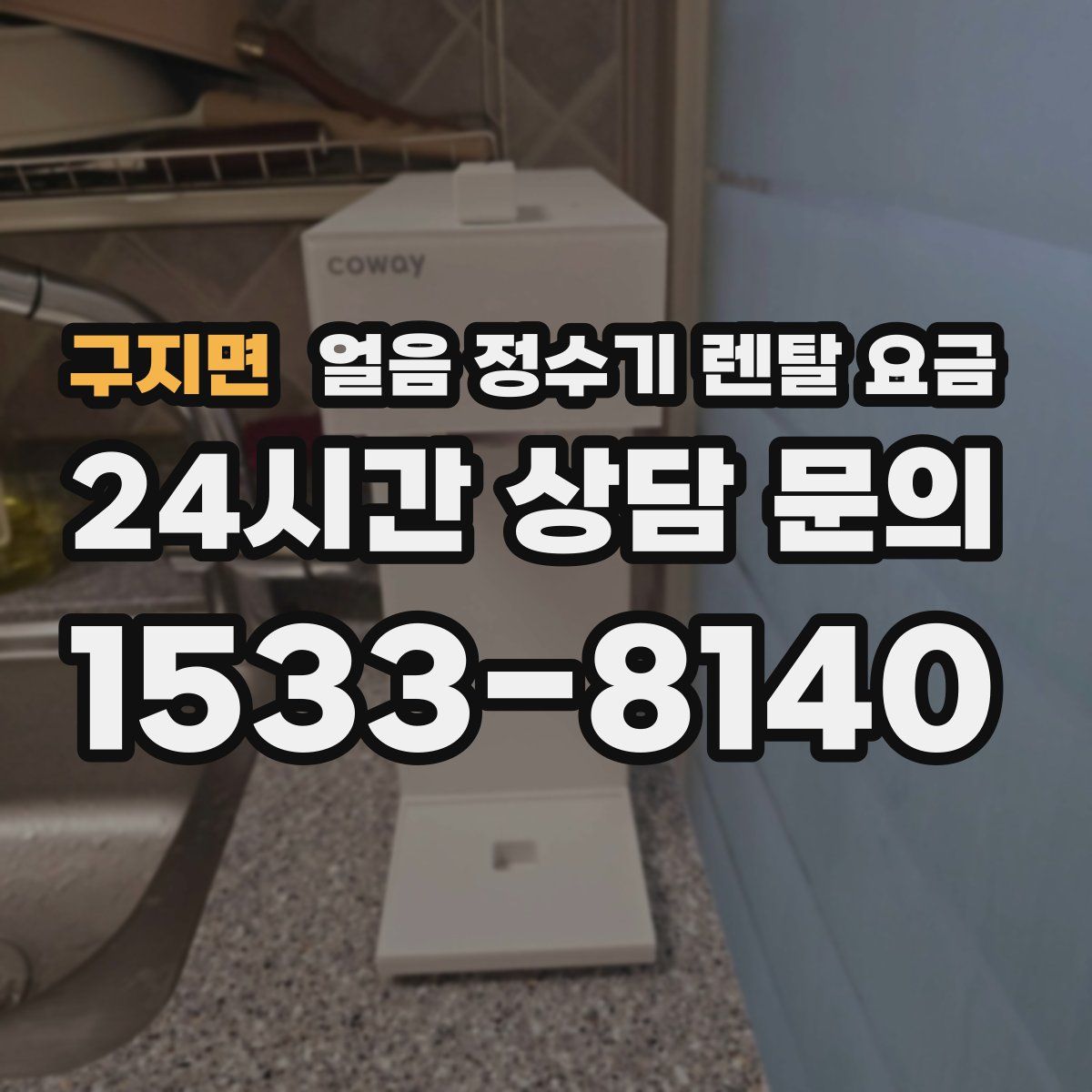 구지면 얼음 정수기 렌탈 요금