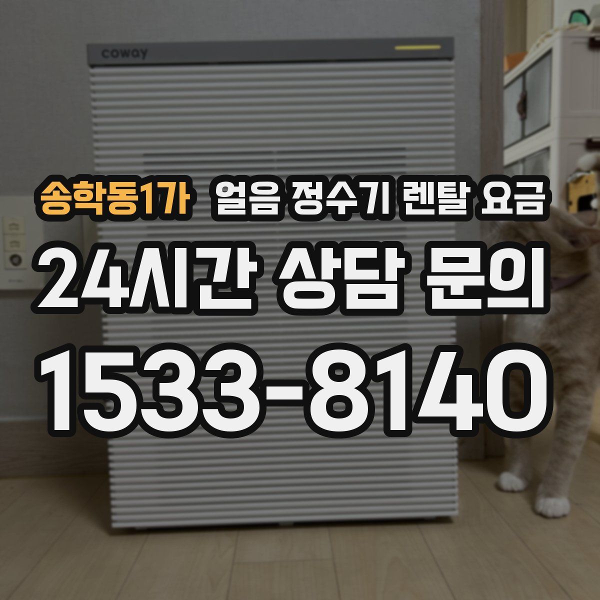 송학동1가 얼음 정수기 렌탈 요금