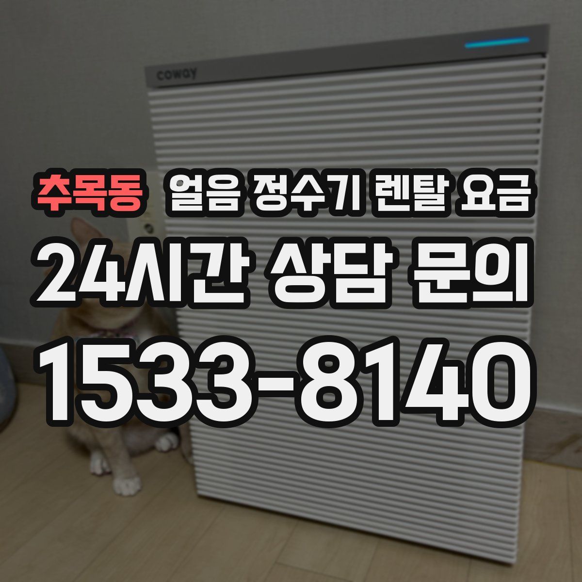 추목동 얼음 정수기 렌탈 요금
