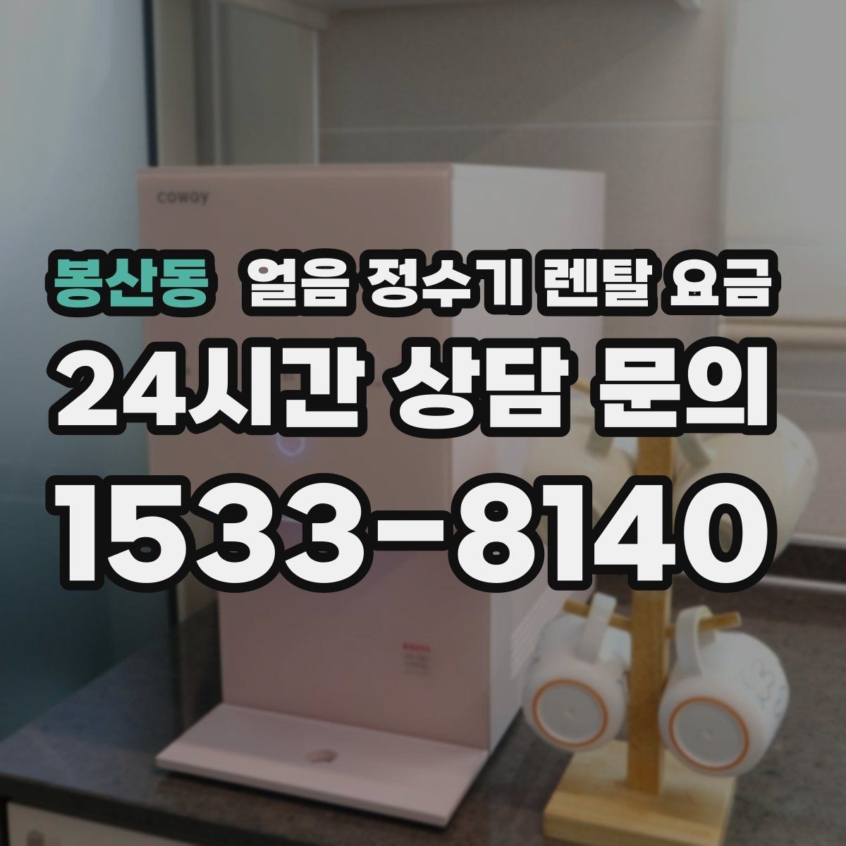 봉산동 얼음 정수기 렌탈 요금 불필요한 기능 줄이는 기준