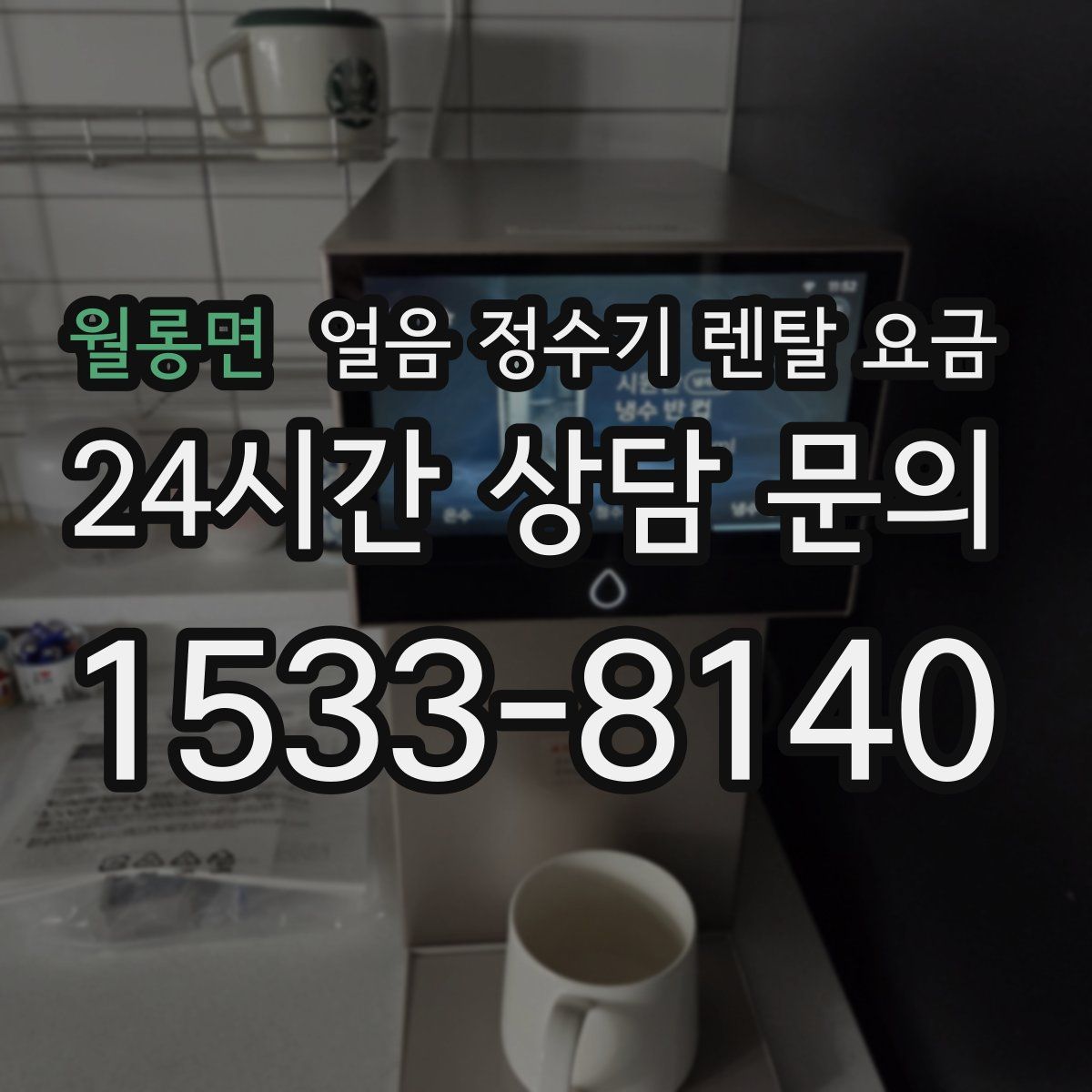 월롱면 얼음 정수기 렌탈 요금