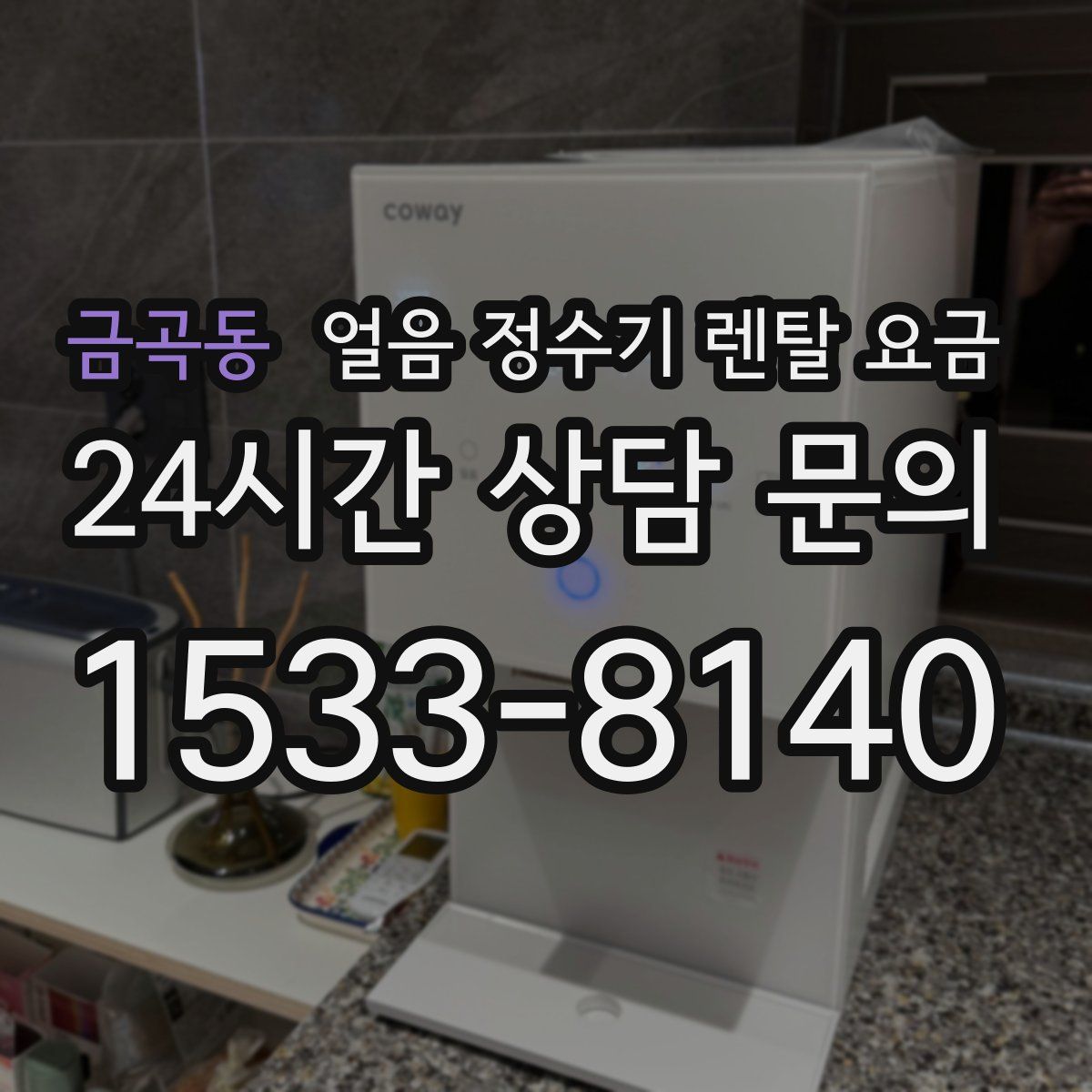 금곡동 얼음 정수기 렌탈 요금