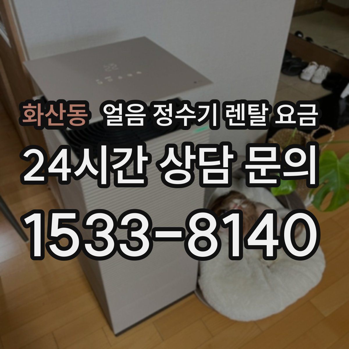 화산동 얼음 정수기 렌탈 요금