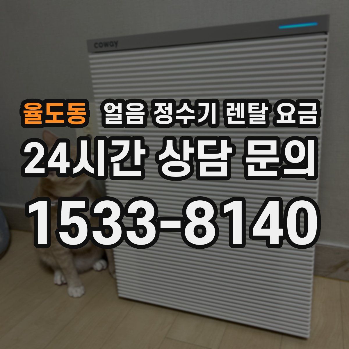 율도동 얼음 정수기 렌탈 요금
