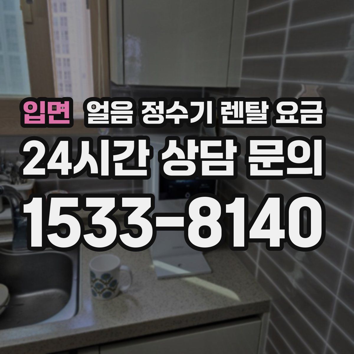 입면 얼음 정수기 렌탈 요금