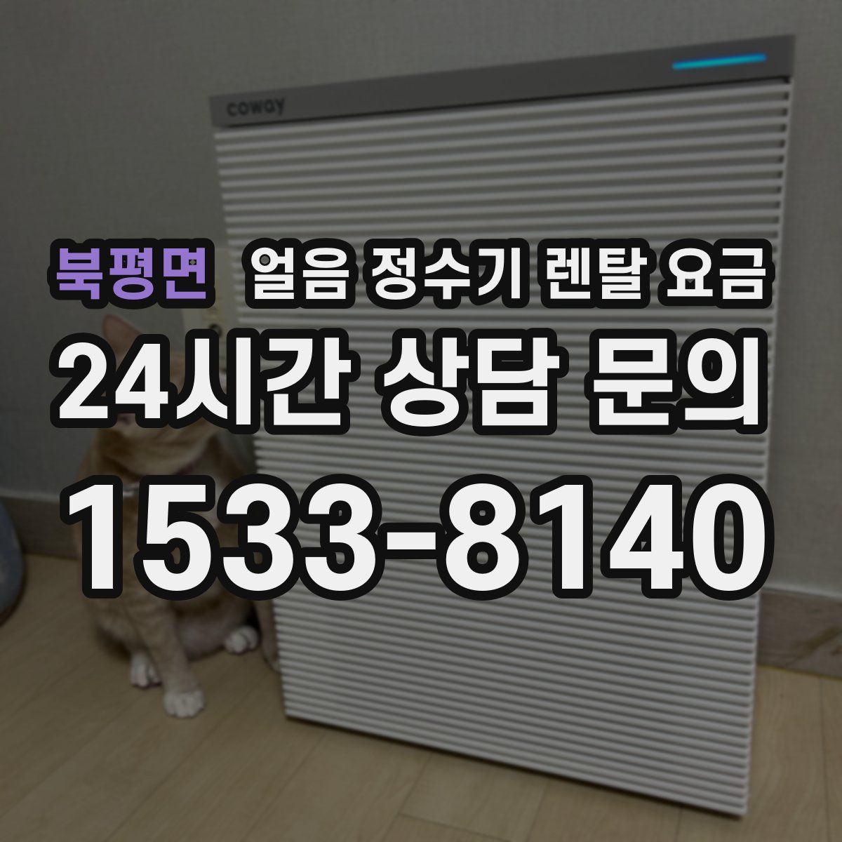 북평면 얼음 정수기 렌탈 요금