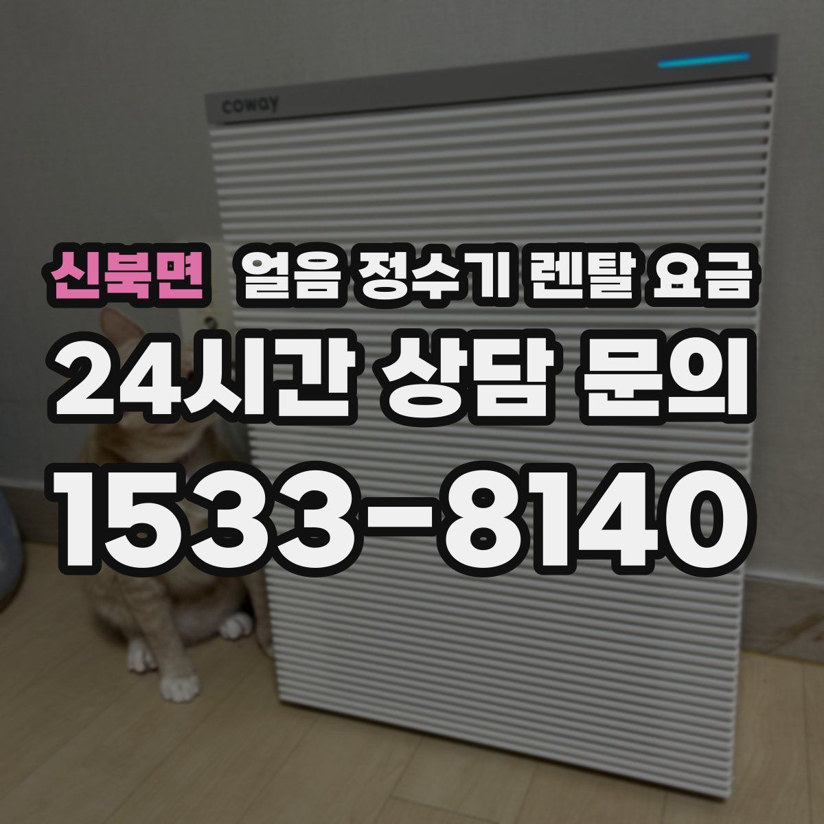 신북면 얼음 정수기 렌탈 요금