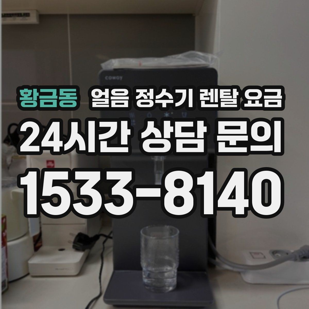 황금동 얼음 정수기 렌탈 요금 일반 정수기보다 비싼 이유는 무엇일까
