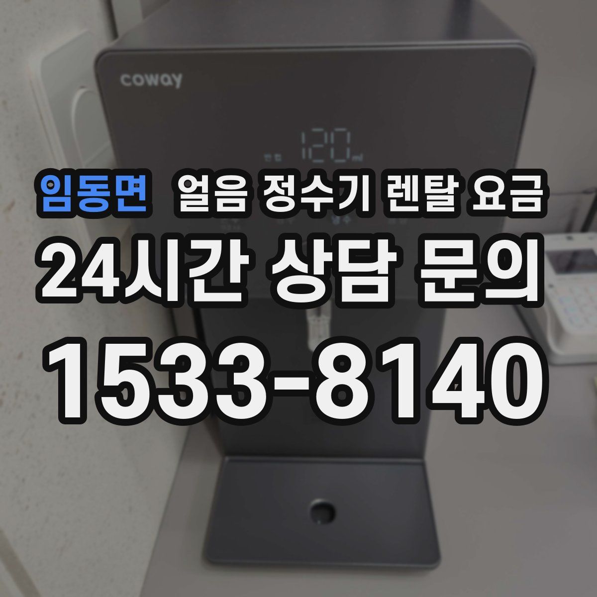 임동면 얼음 정수기 렌탈 요금