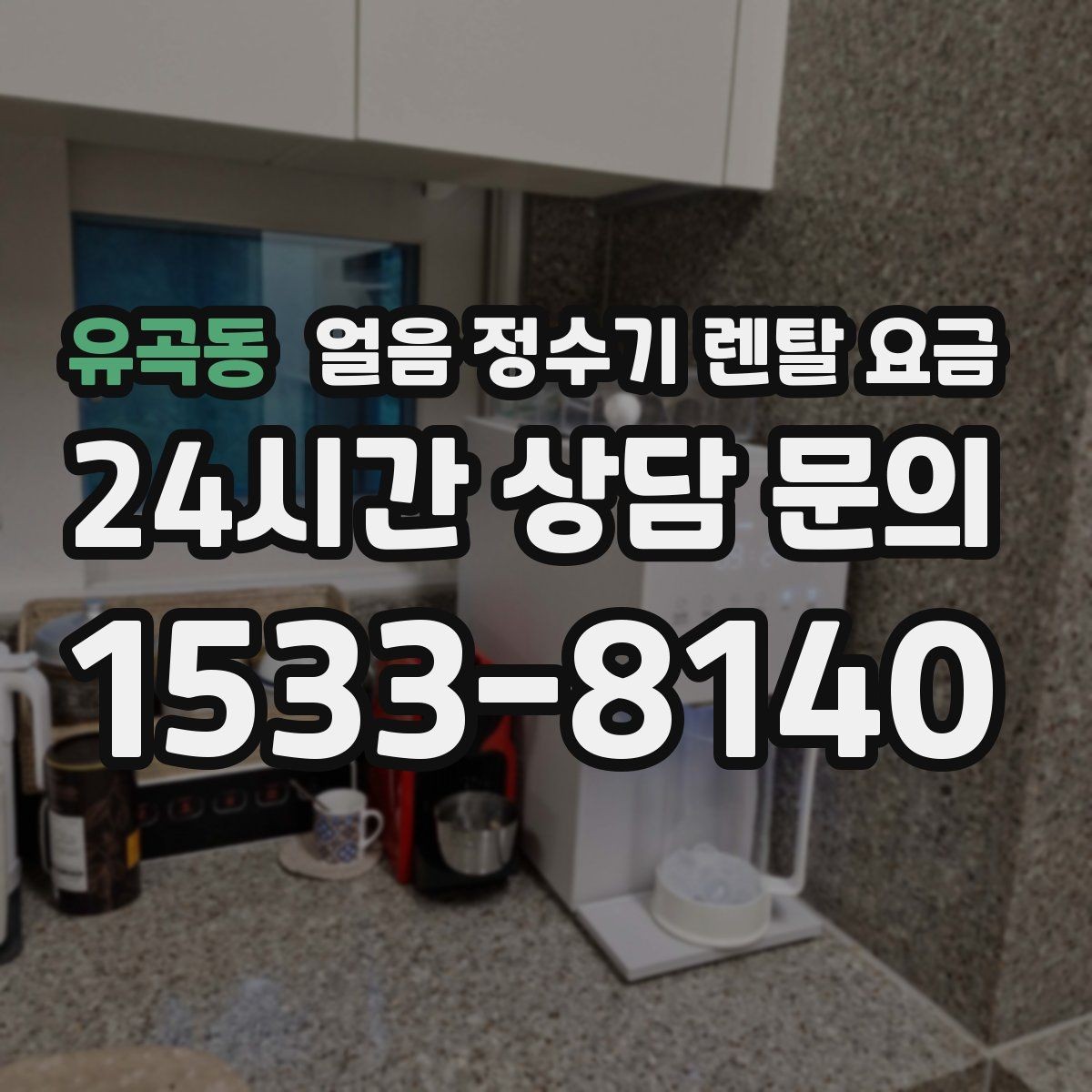 유곡동 얼음 정수기 렌탈 요금 위생 민감한 집의 선택 기준