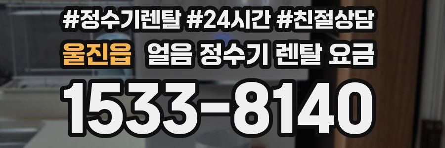 울진읍 얼음 정수기 렌탈 요금