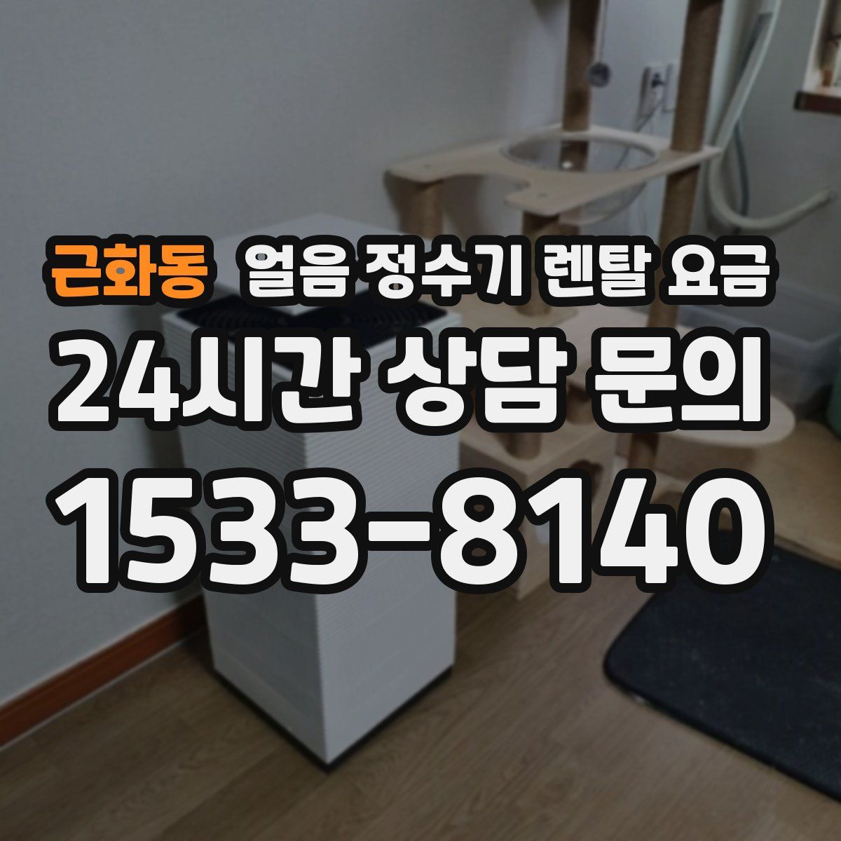 근화동 얼음 정수기 렌탈 요금