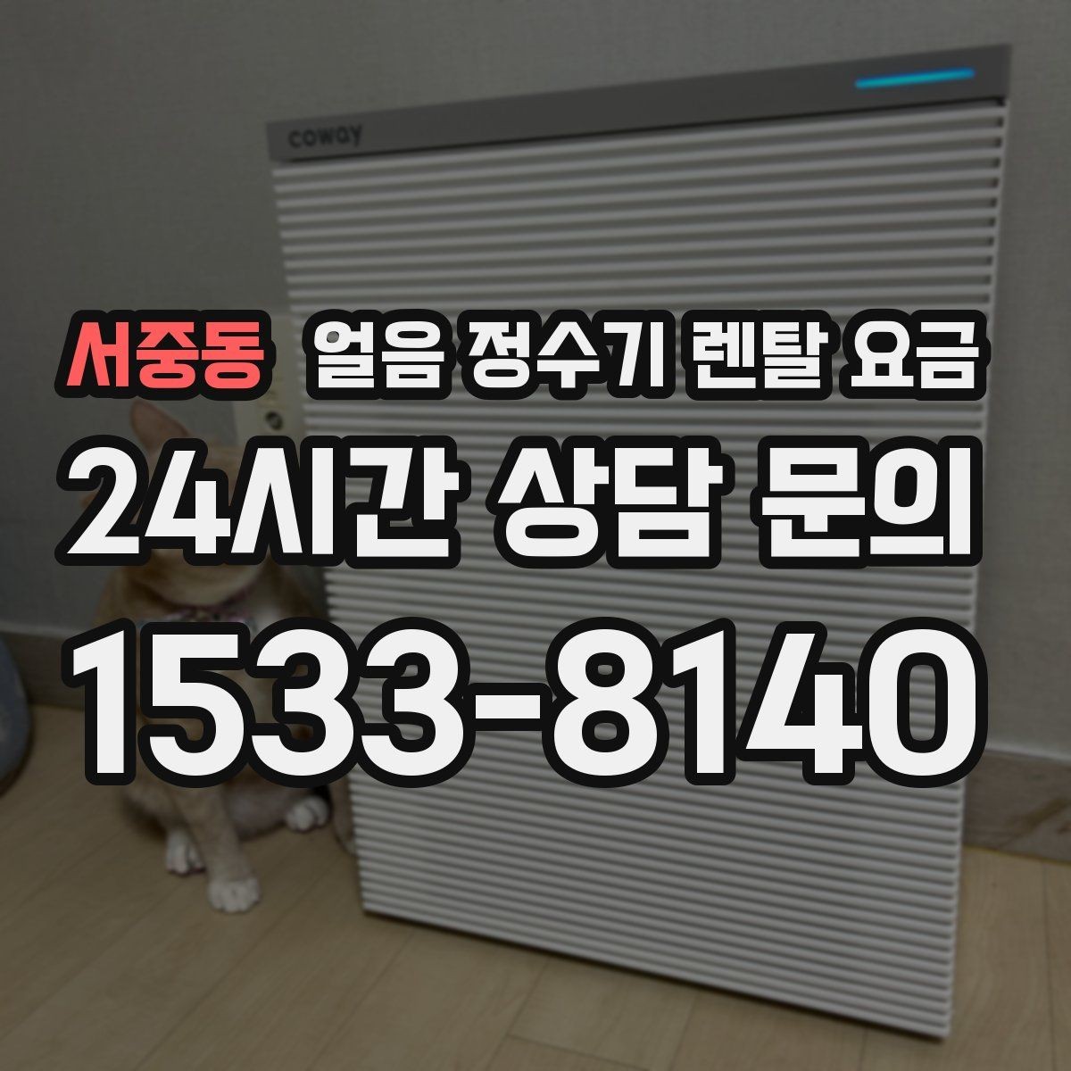 서중동 얼음 정수기 렌탈 요금 설치 과정이 중요한 이유