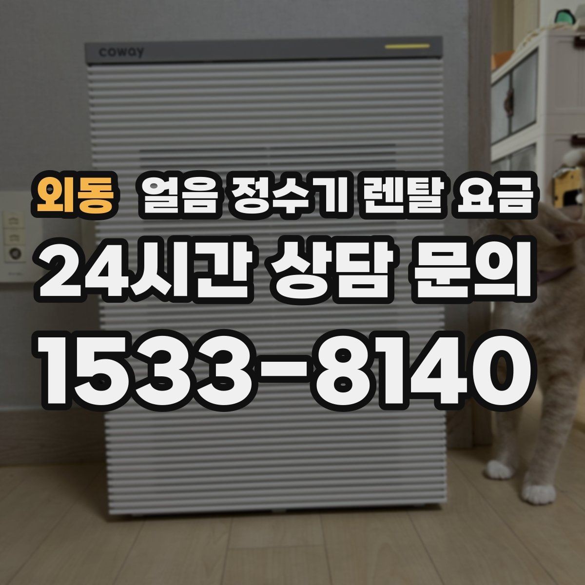 외동 얼음 정수기 렌탈 요금 비교 시간을 줄이는 방법