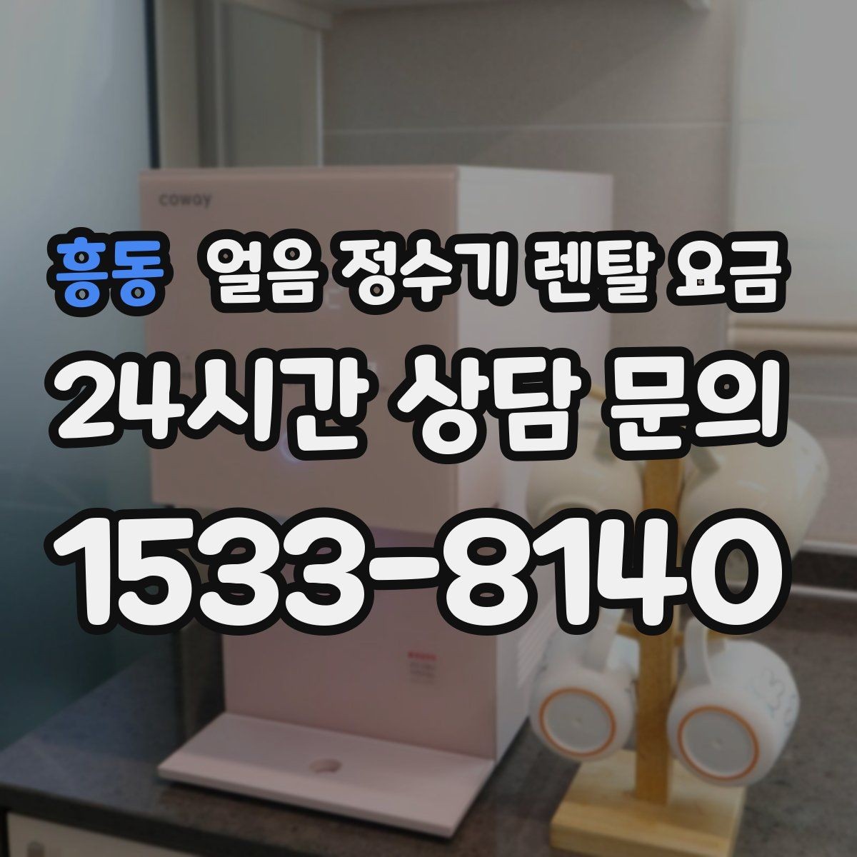 흥동 얼음 정수기 렌탈 요금 복잡한 조건 쉽게 정리하는 방법