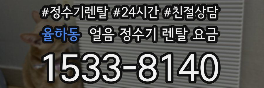 율하동 얼음 정수기 렌탈 요금