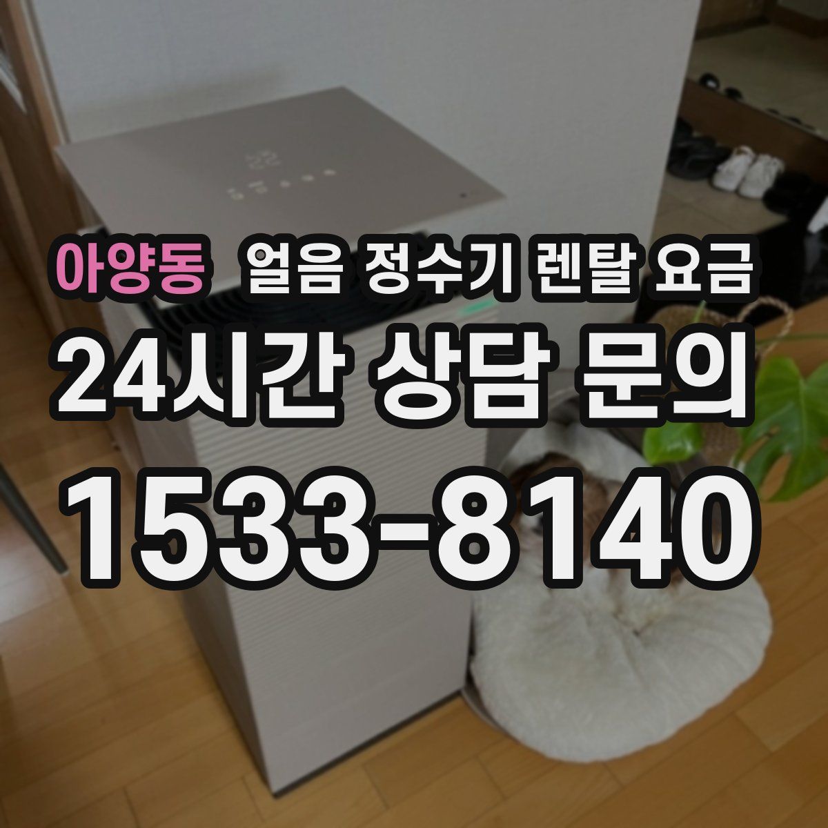 아양동 얼음 정수기 렌탈 요금