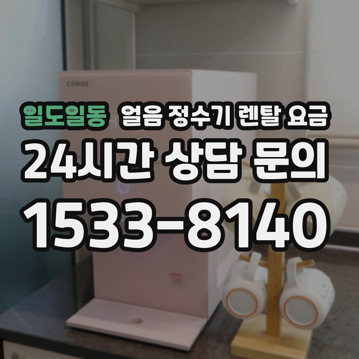 일도일동 얼음 정수기 렌탈 요금 직수형과 저수조형 비교 정리